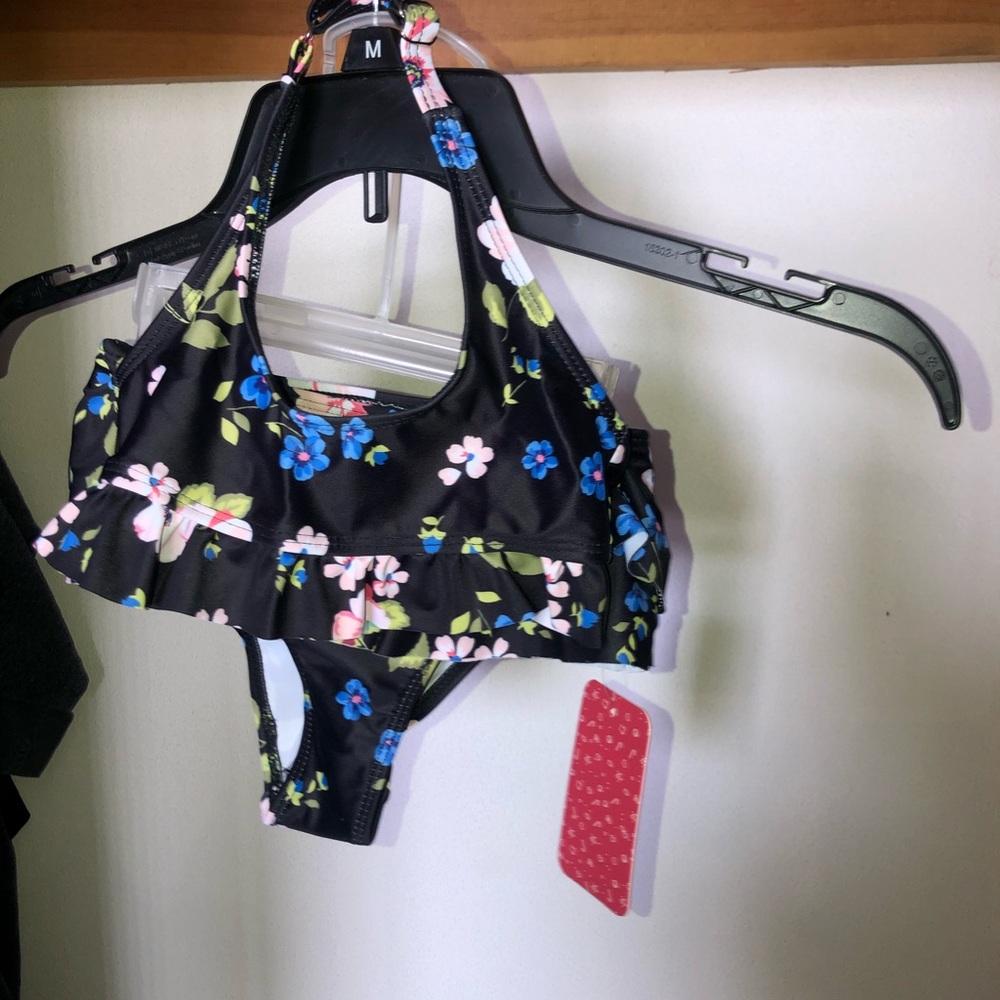 Toddler floral swimsuit